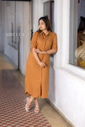 Shirt Midi Dress