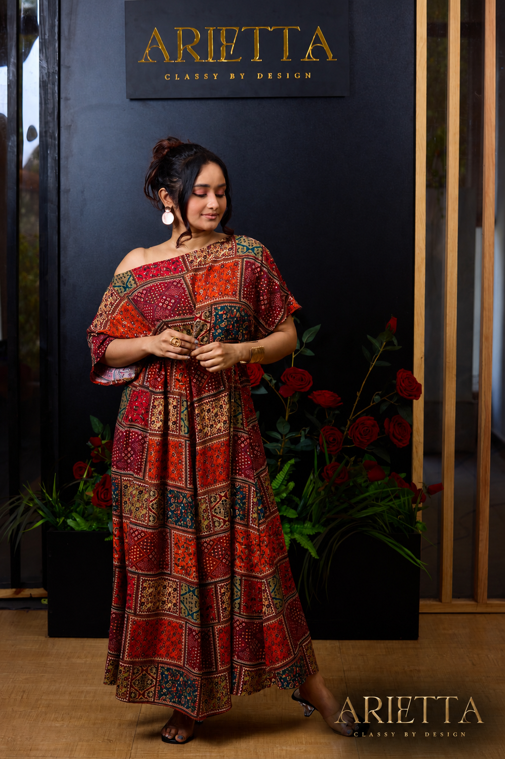 Arietta Signature Kalamkari Dress