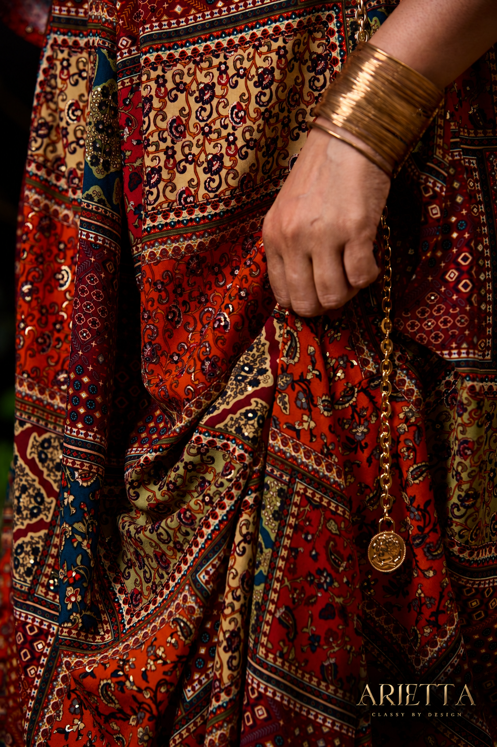 Arietta Signature Kalamkari Dress