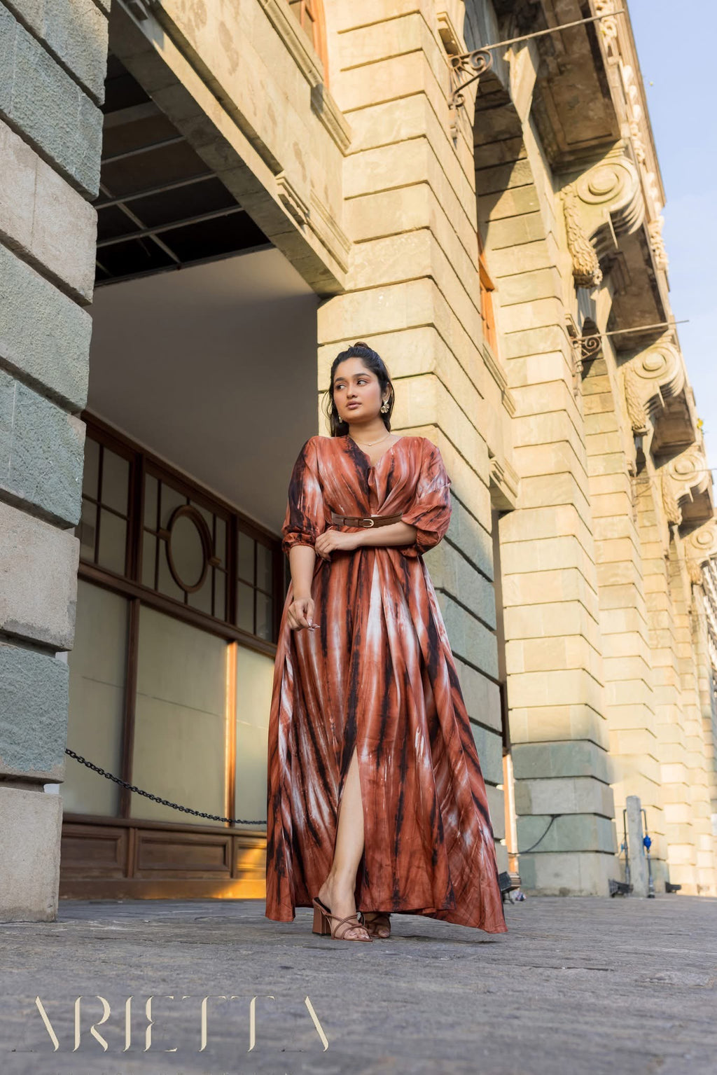Tie & Dye maxi Dress