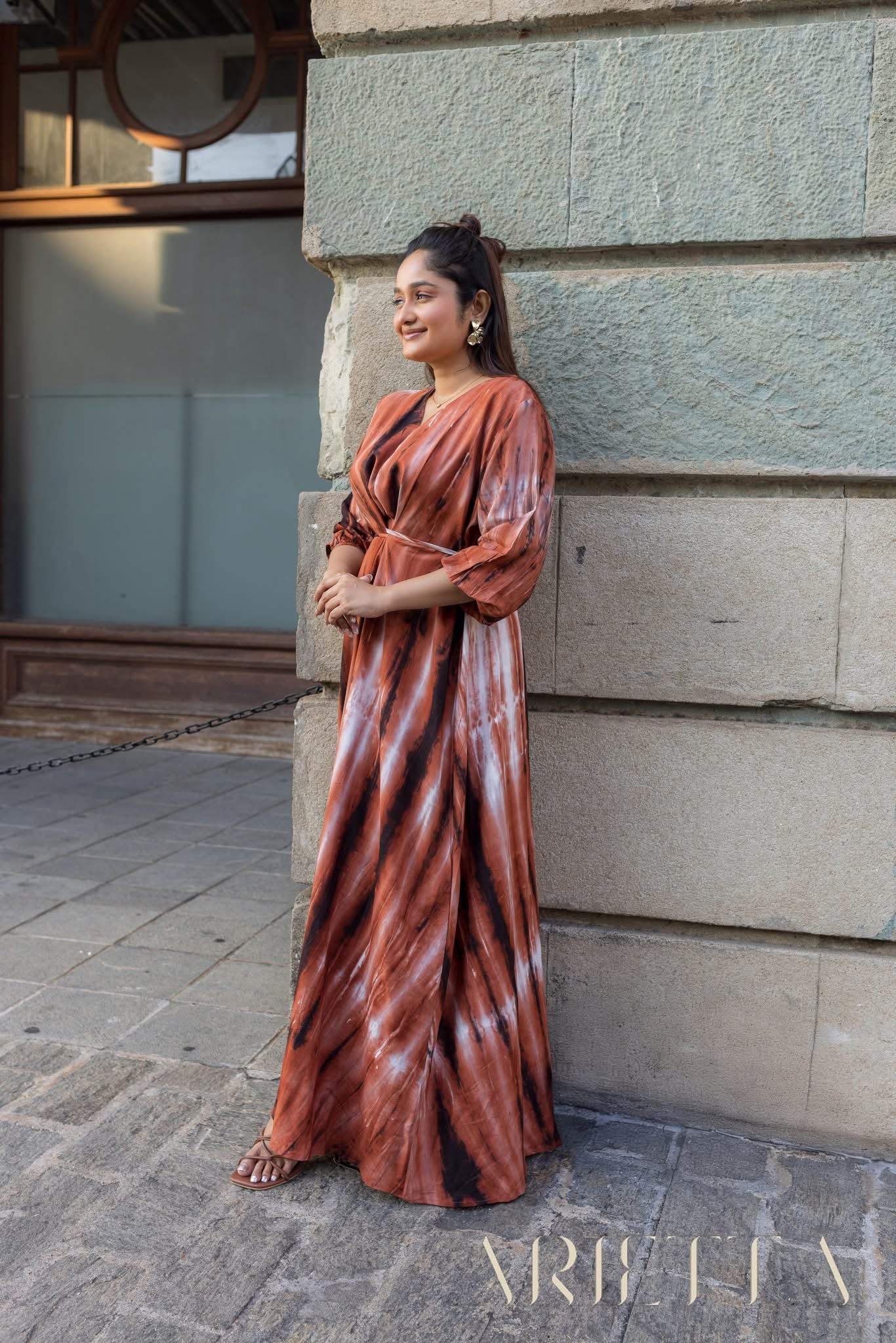 Tie & Dye maxi Dress