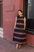 Arietta Heritage Border Maxi Dress