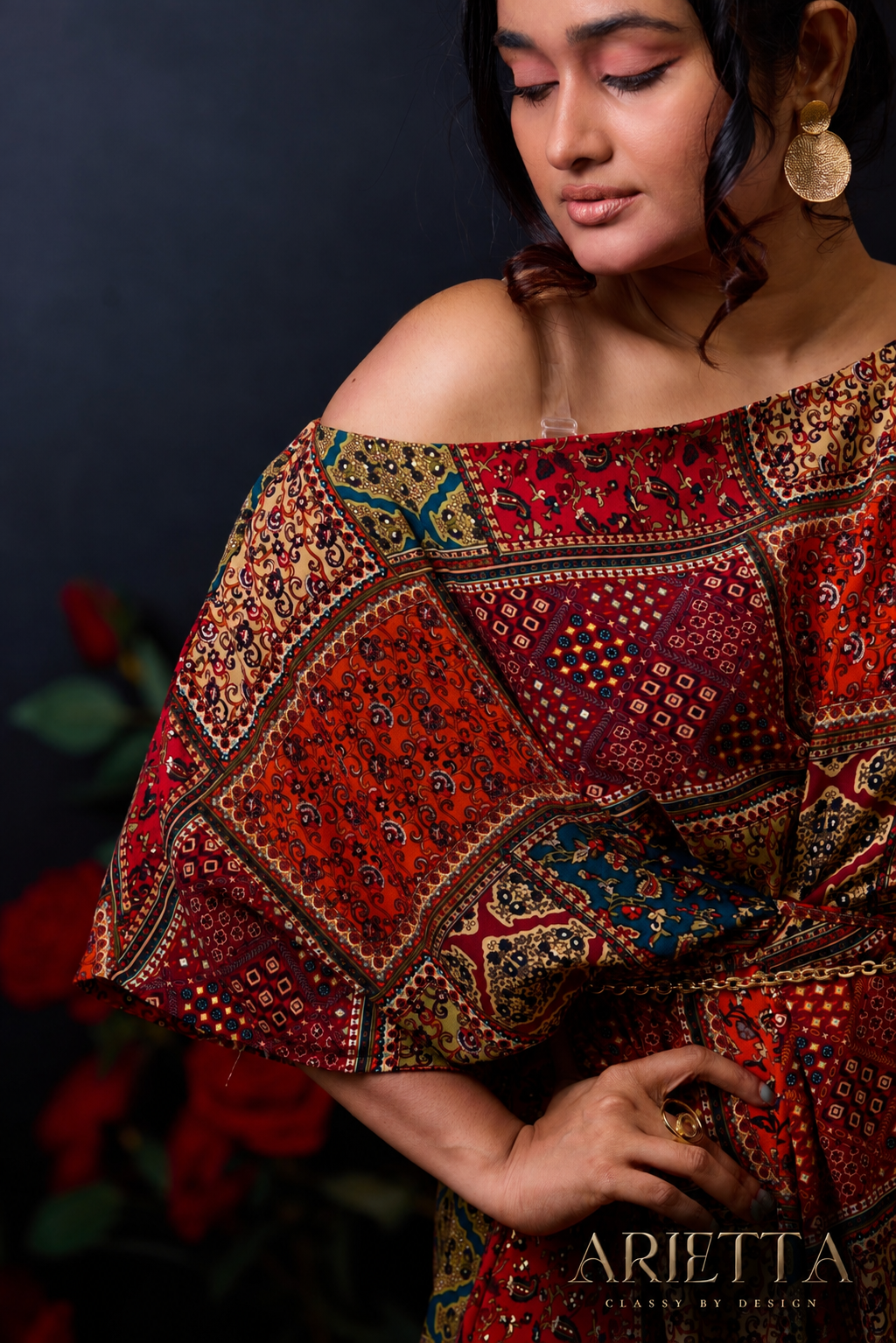 Arietta Signature Kalamkari Dress