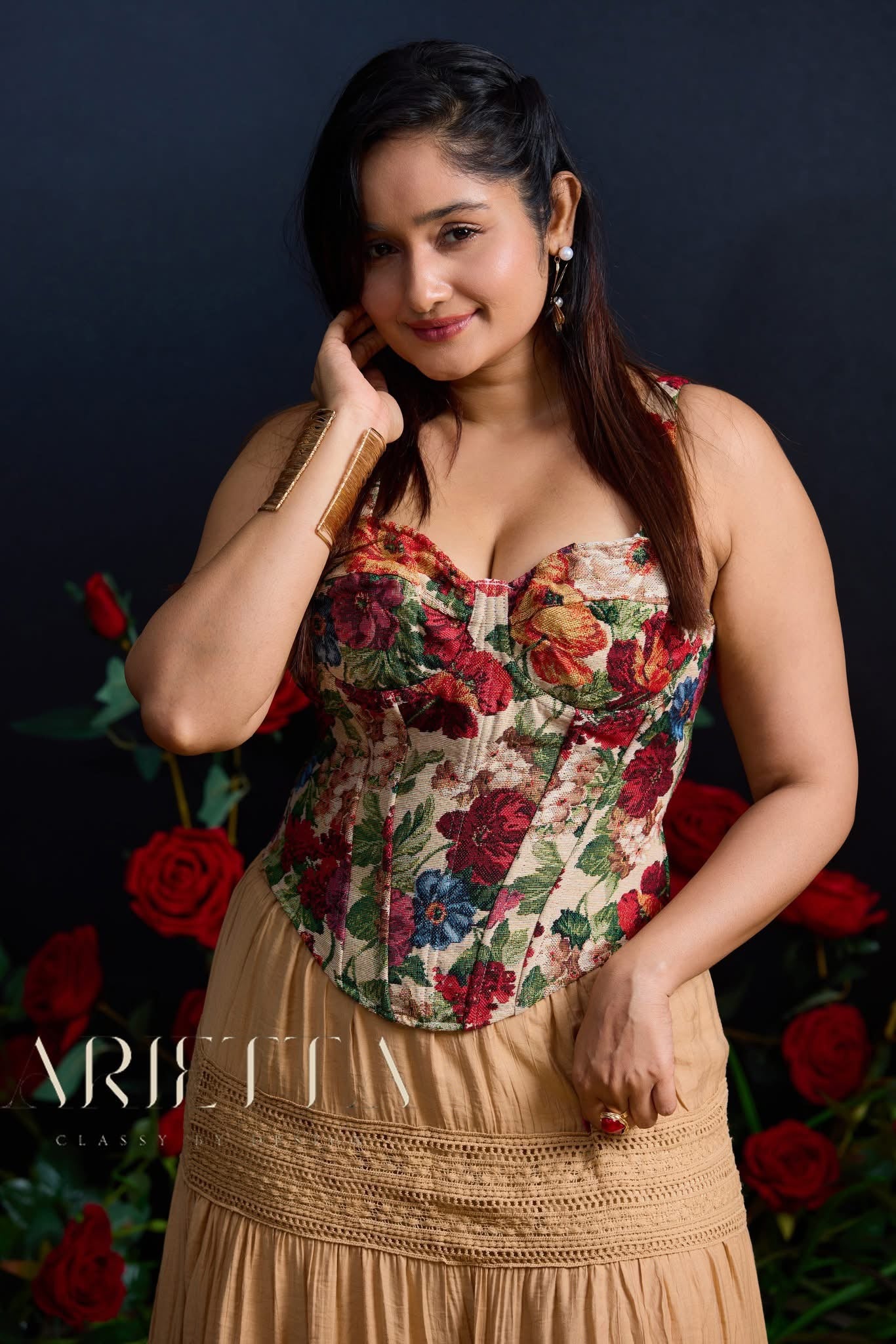 Arietta Floral Corset – Where Romance Meets Confidence