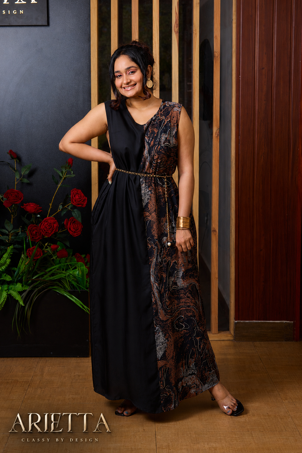 Arietta Sienna dress