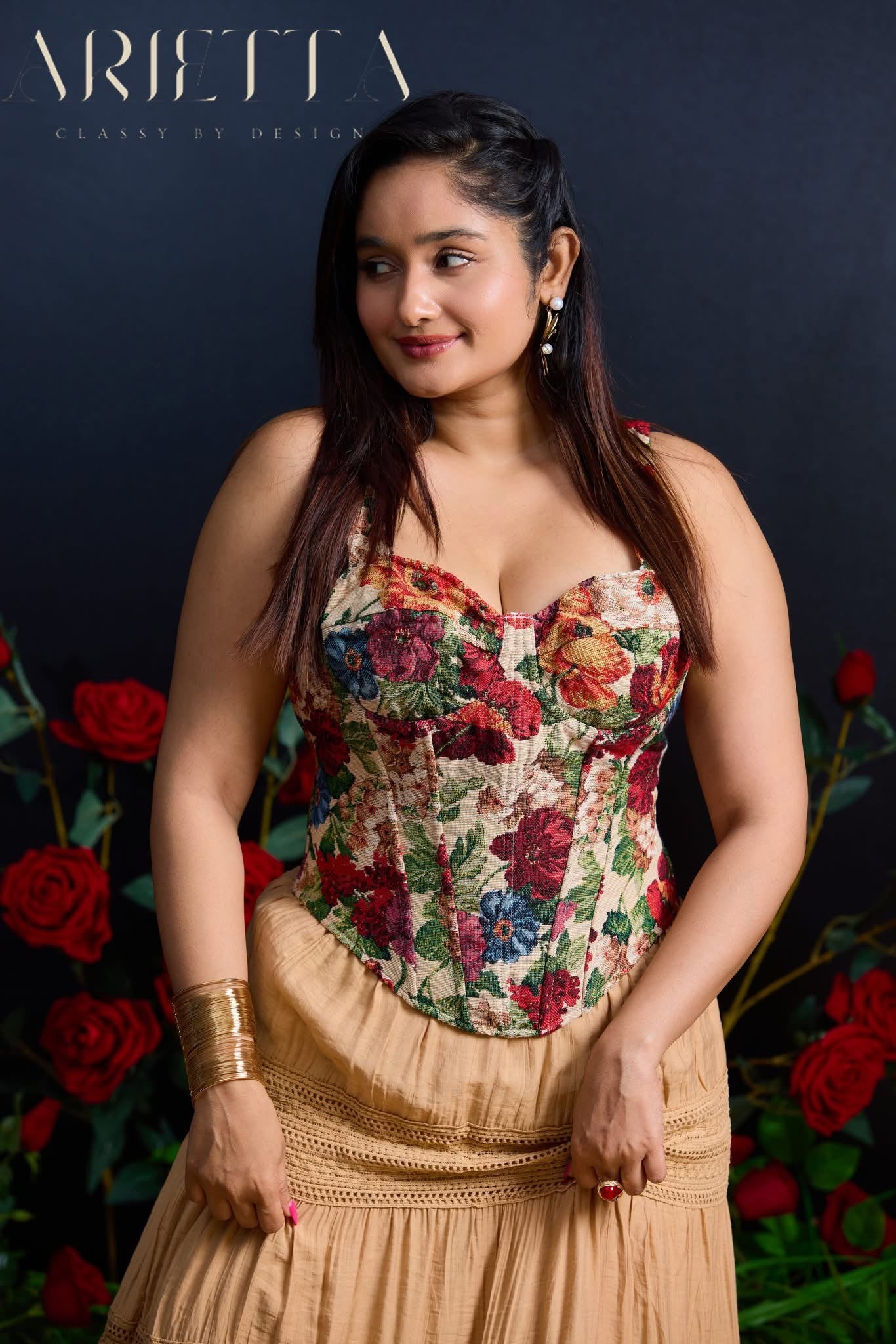 Arietta Floral Corset – Where Romance Meets Confidence