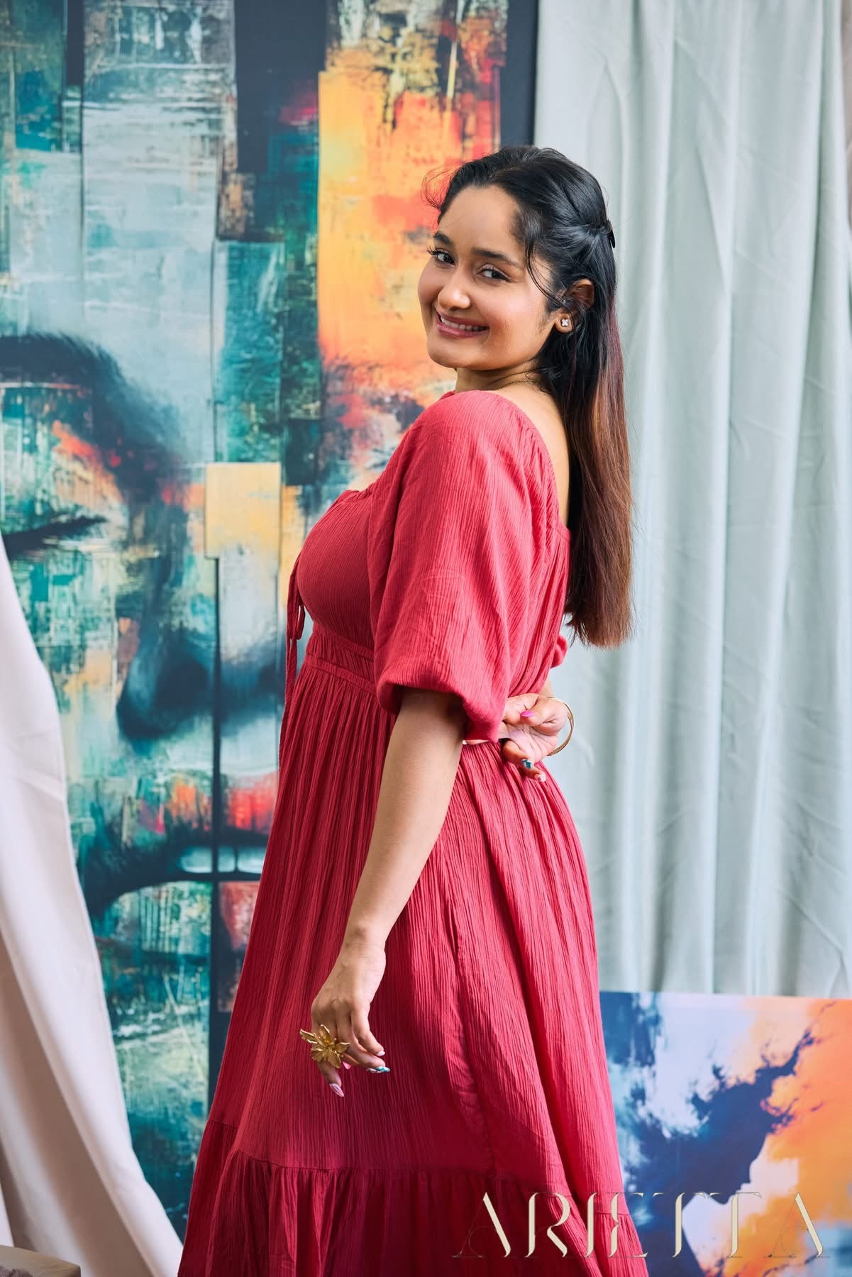 Arietta Rosalie Maxi Dress