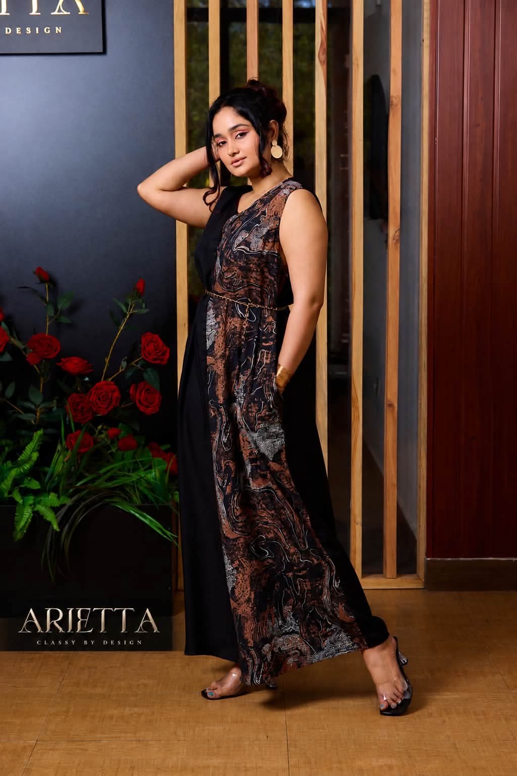 Arietta Sienna dress