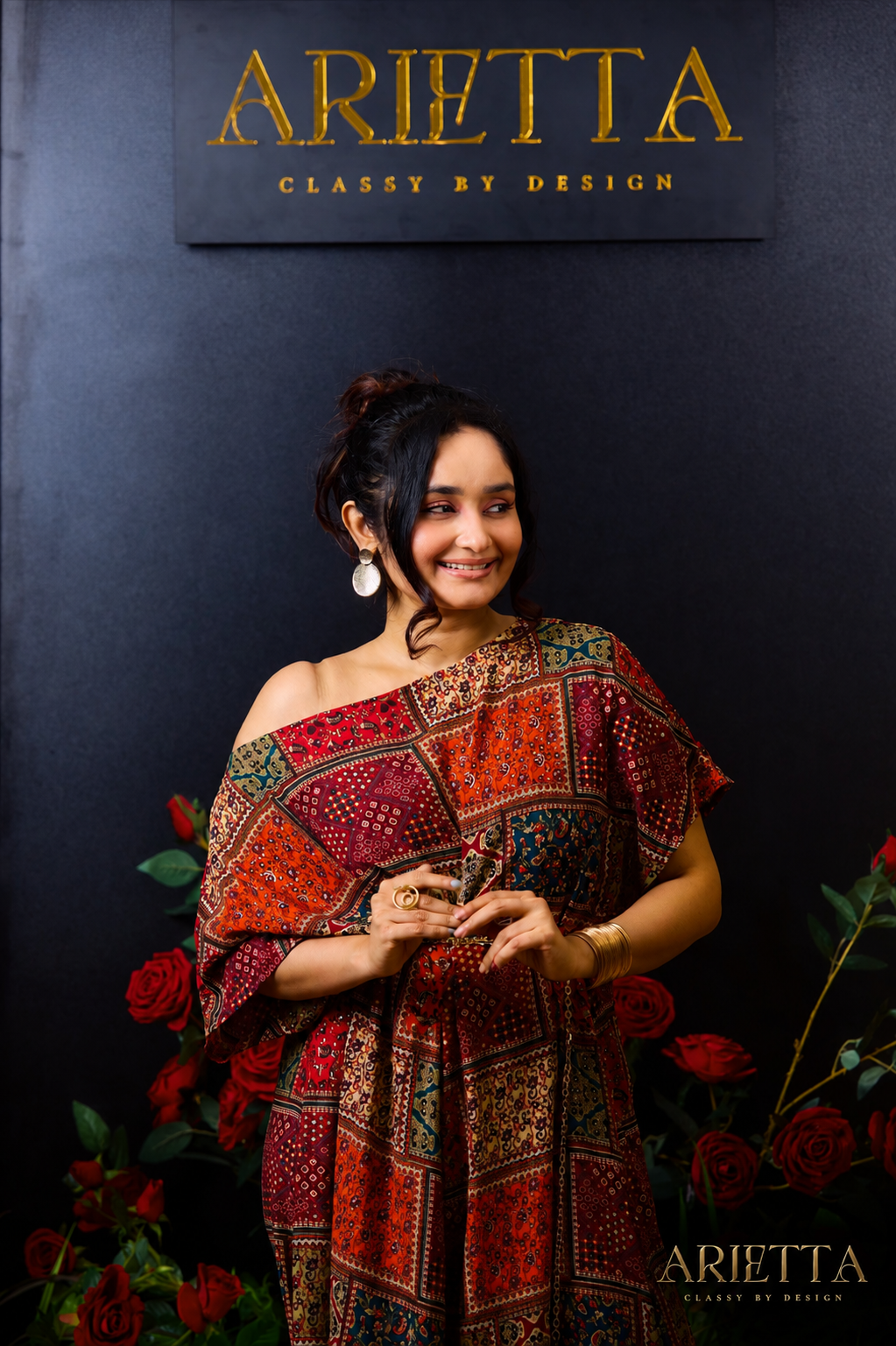 Arietta Signature Kalamkari Dress