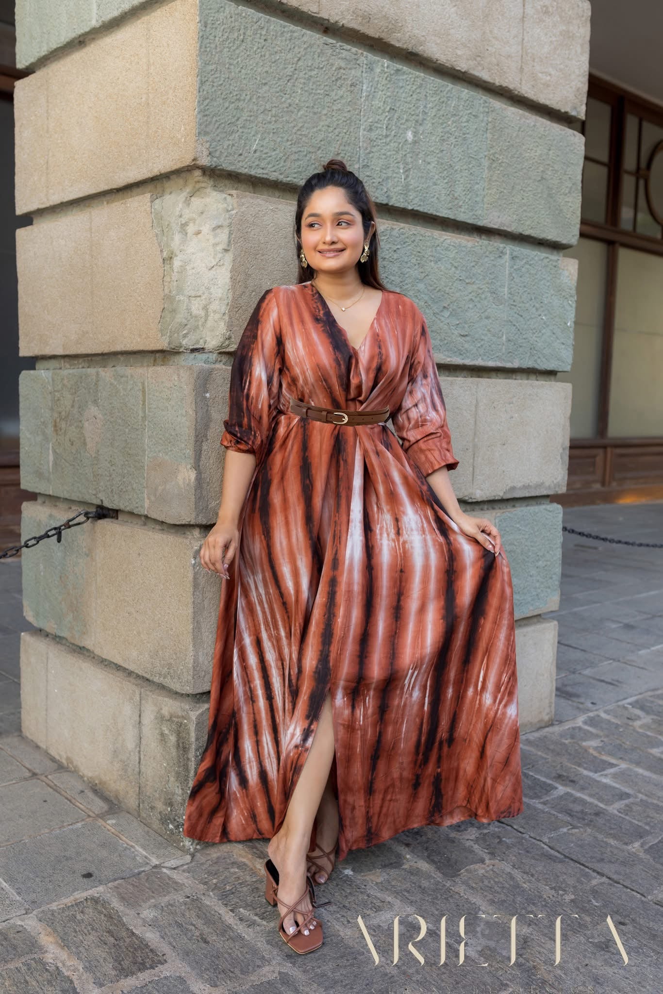 Tie & Dye maxi Dress