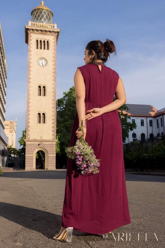 Reve sleeveless Maxi Dress