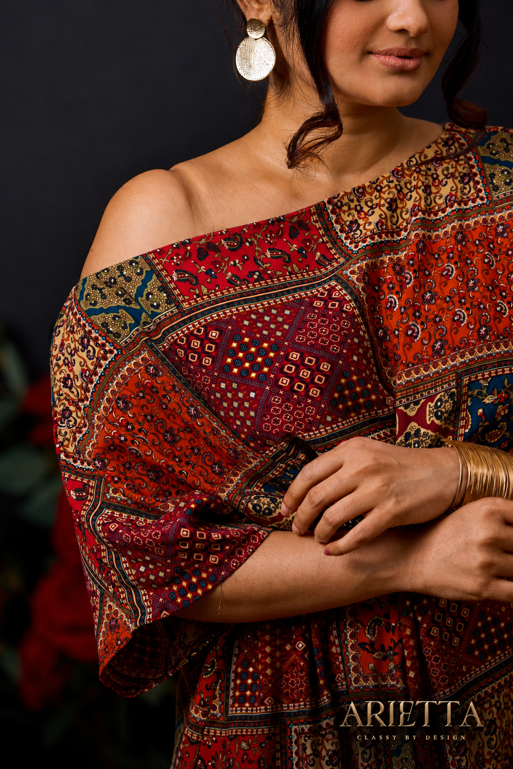Arietta Signature Kalamkari Dress