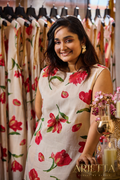 Arietta Flora Dress Ivory