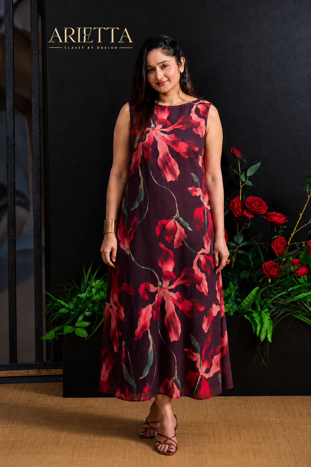 Arietta Flora Dress