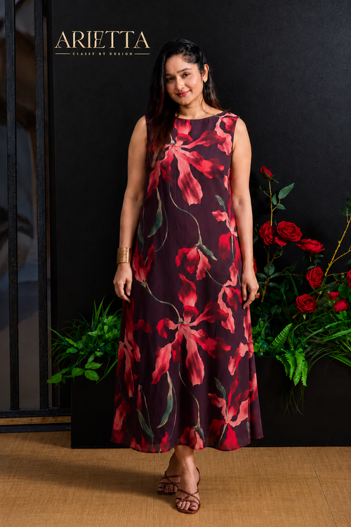 Arietta Flora Dress