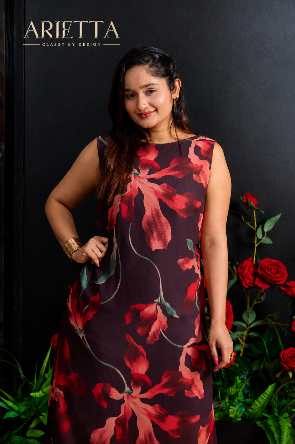 Arietta Flora Dress