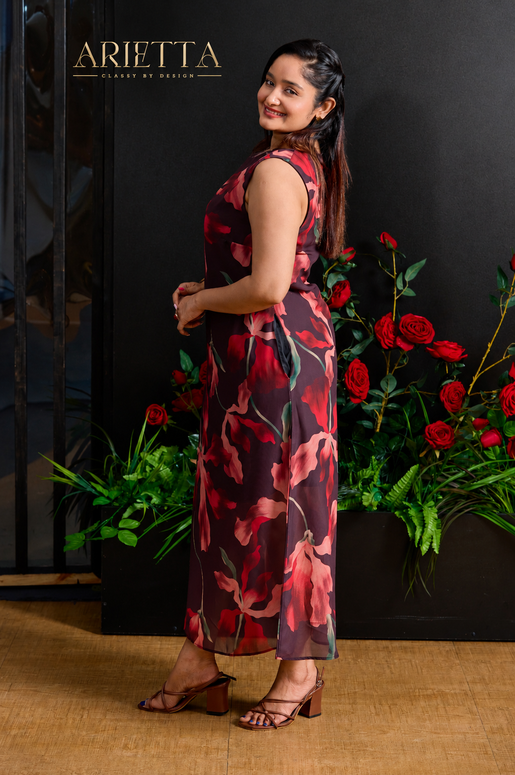 Arietta Flora Dress