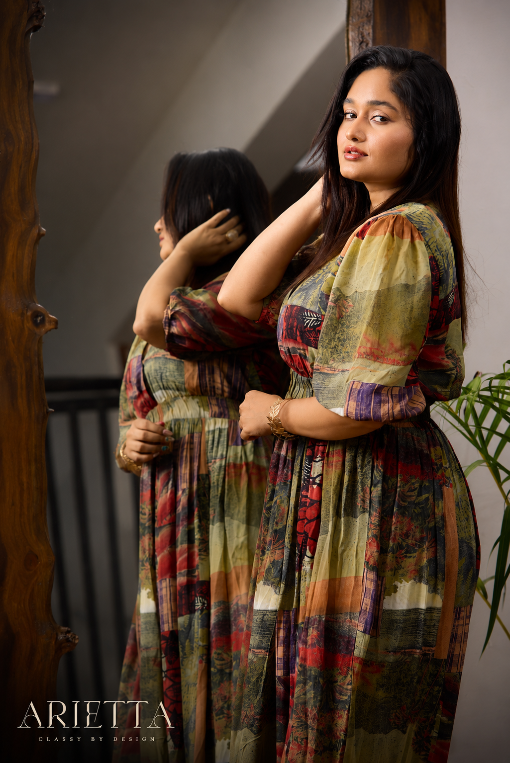 Autumn Mosaic Maxi